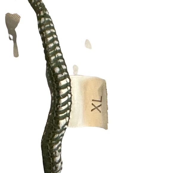 Bikini Swim Top Green Criss Cross Size XL - Picture 12 of 14